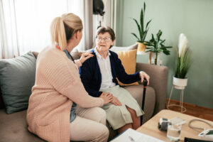 For seniors coping with long-term illness, home care can help.